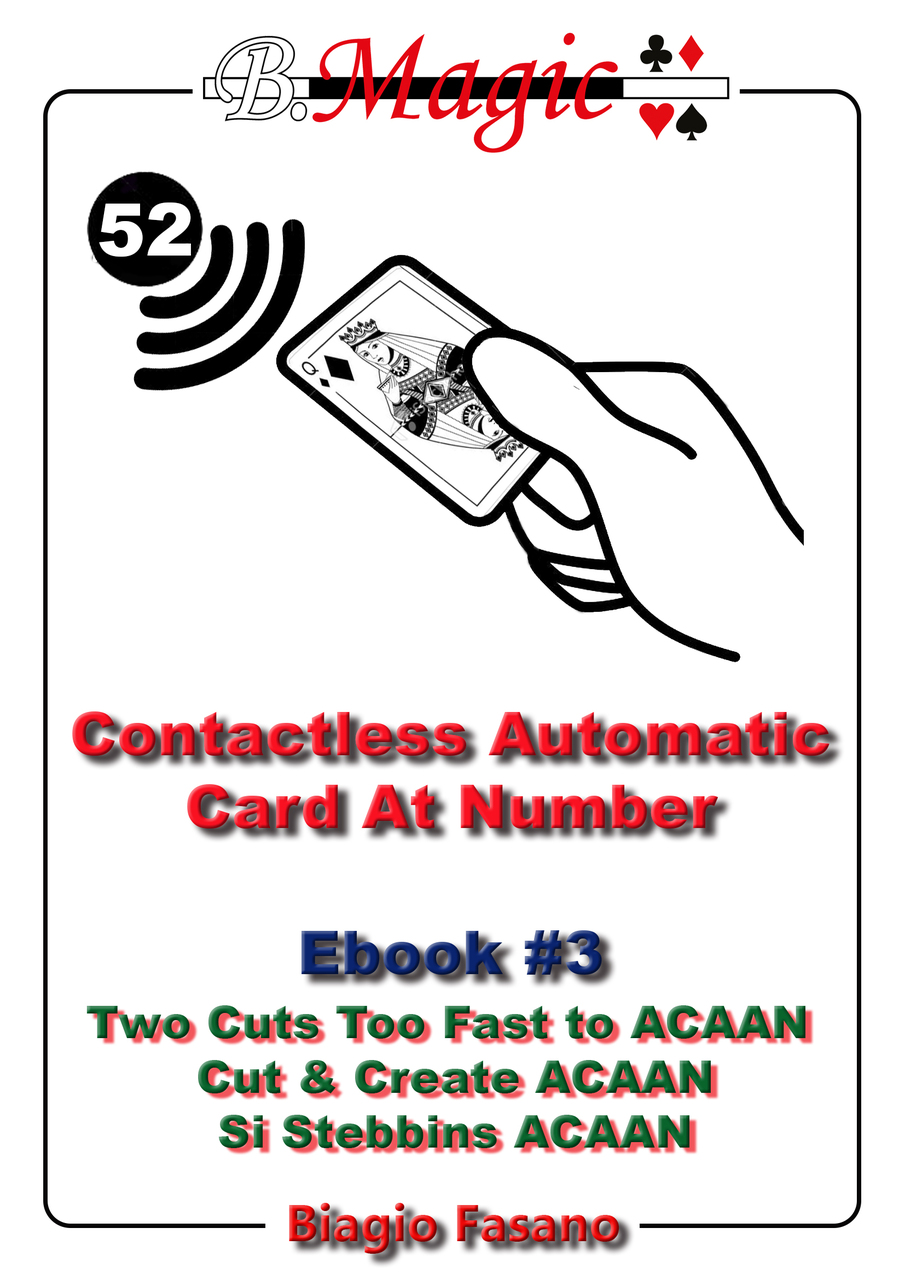 Contactless Automatic Card At Number - Ebook 3 by Biagio Fasano (Instant Download) - Click Image to Close